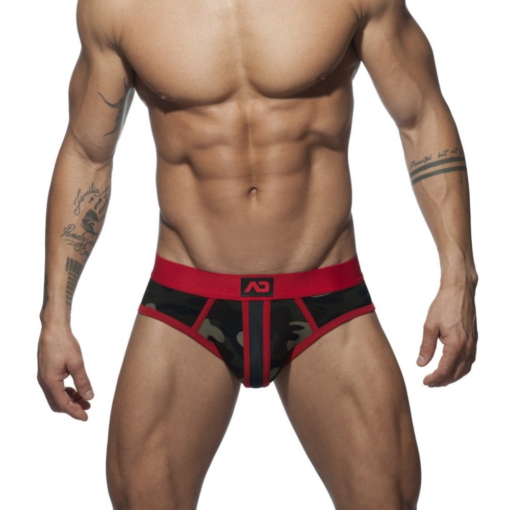 Addicted Camo Brief - Red